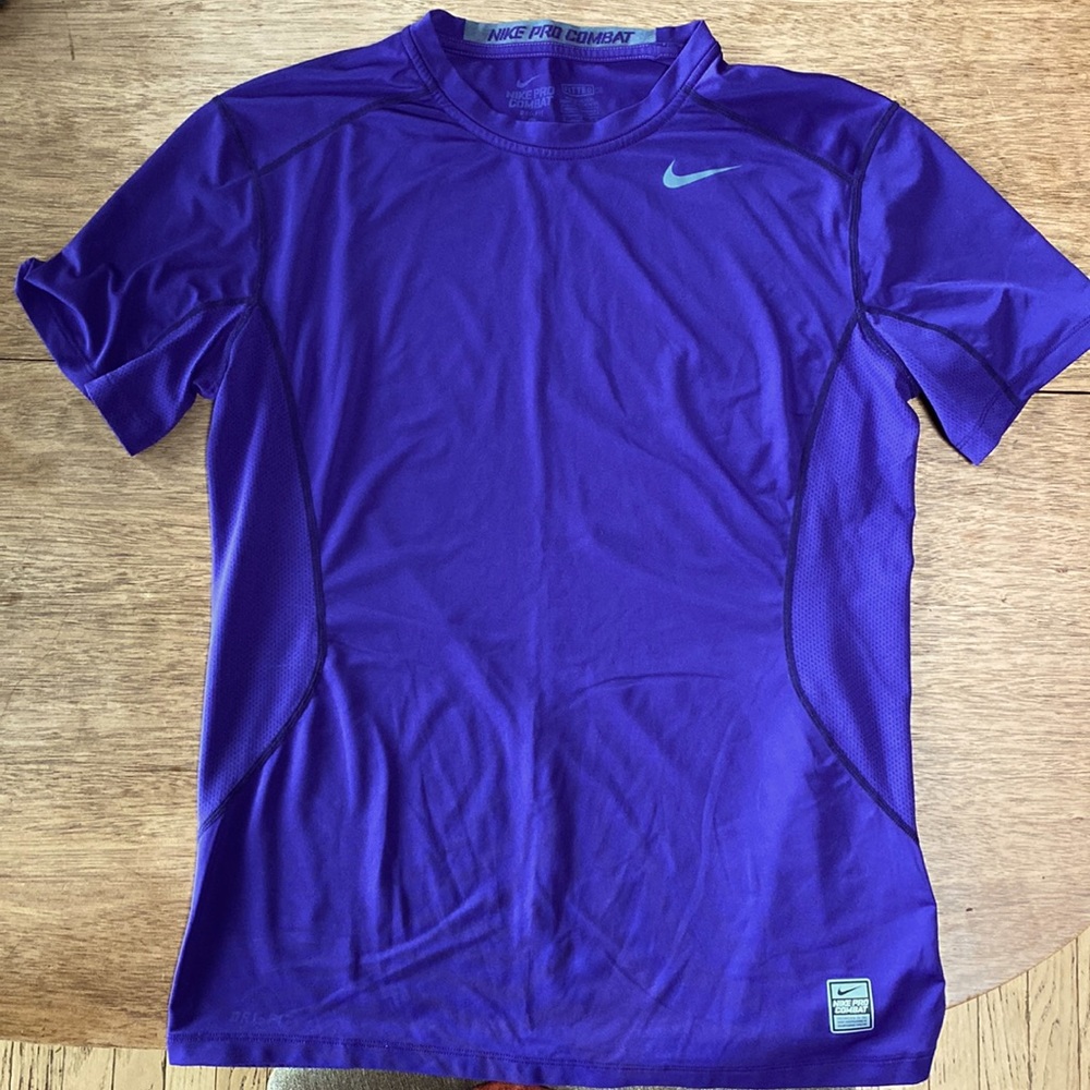Nike pro combat fitted dri-fit t-shirt